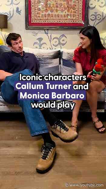 Callum Turner And Monica Barbaro Reveal Which Iconic Characters They'd Play | The Dodo