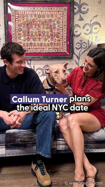 Callum Turner Plans The Perfect NYC Date For A Rescue Dog | The Dodo