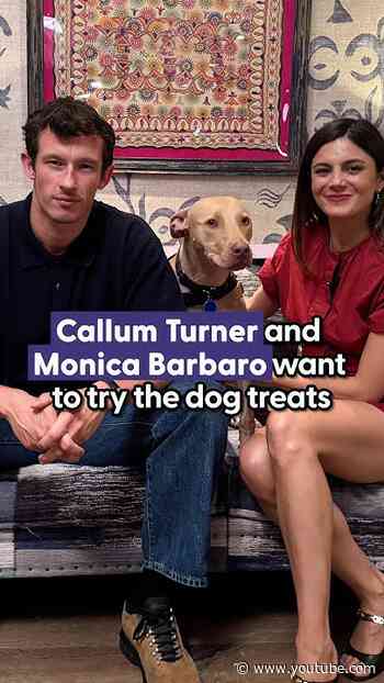 Callum Turner And Monica Barbaro Can't Stop Laughing On Their Dream Date | The Dodo