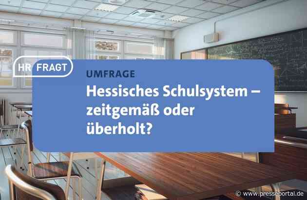 Umfrage des Meinungsbarometers HR FRAGT: Deutliche Mehrheit für ein bundesweit einheitliches Bildungssystem