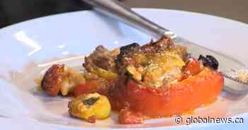Simply Delicious Recipe: Stuffed Peppers with Eggplant