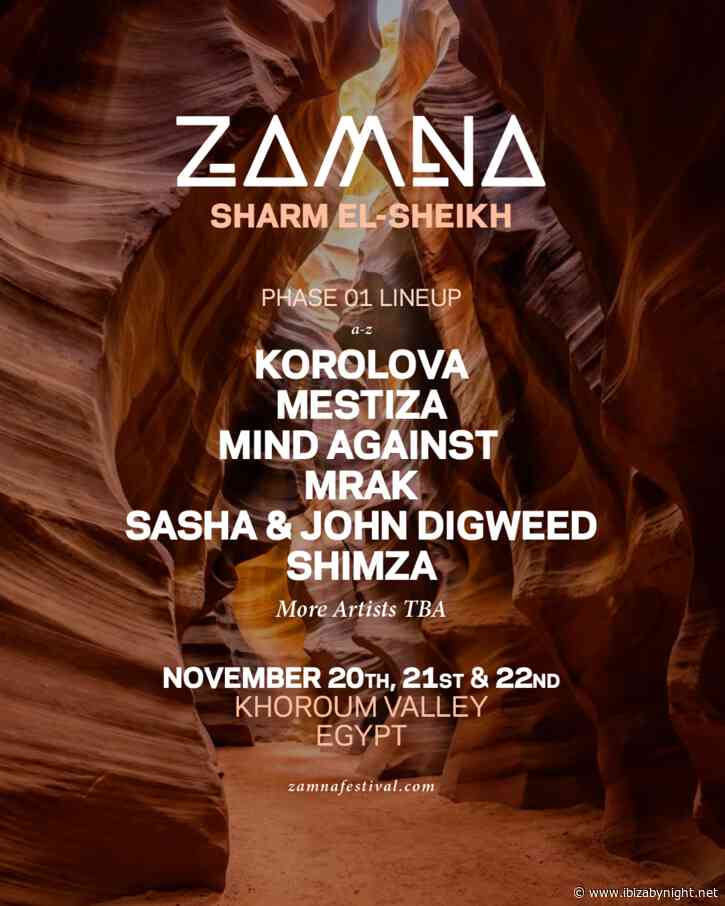 Zamna Festival Returns to Egyptian Desert with Korolova, Mind Against, Shimza & more!