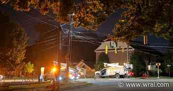 Durham residents in the dark for several hours after storms