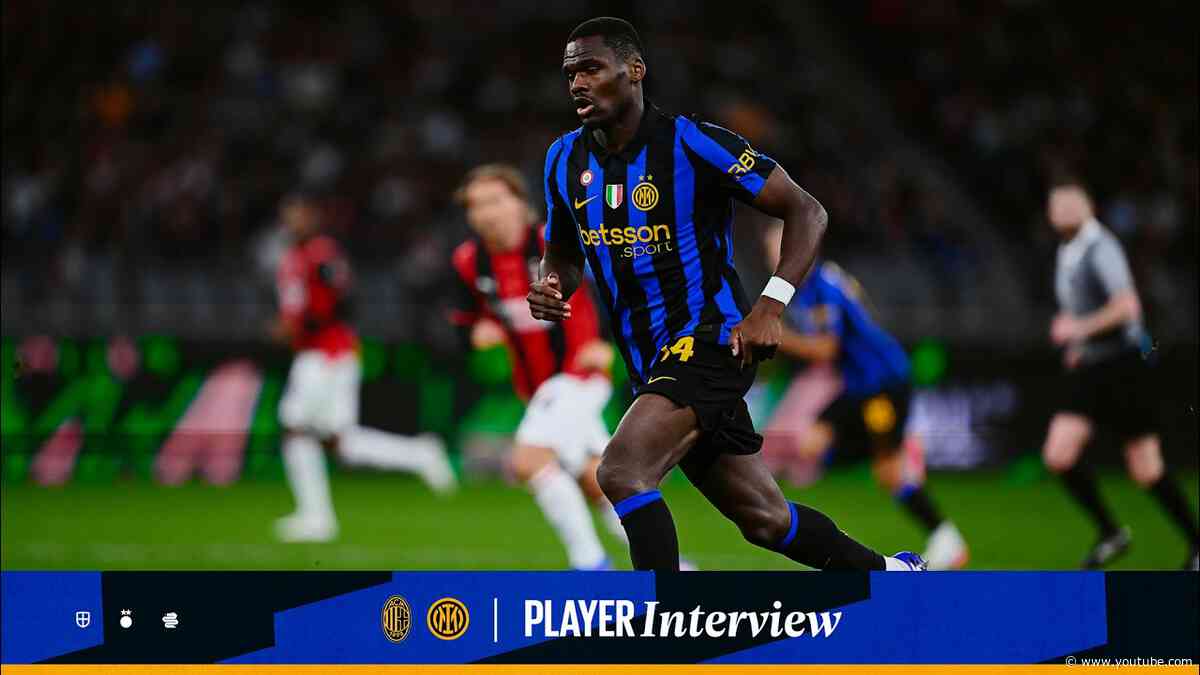ANGE-YOAN BONNY: "È IMPORTANTE GIOCARE PARTITE COME QUESTE" 🎙️ | INTERVIEWS 🖤💙