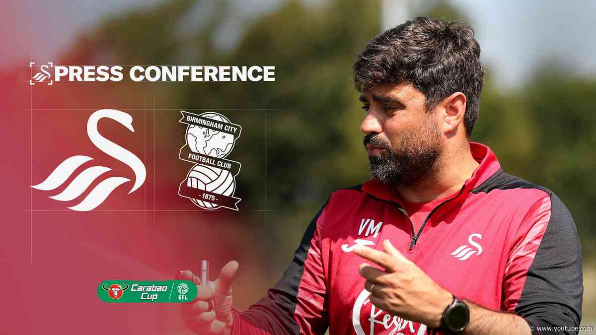Vitor Matos before Birmingham City | Carabao Cup | Press Conference