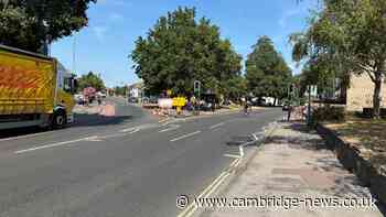 Man ‘struck by car’ on busy Cambridge road rushed to hospital