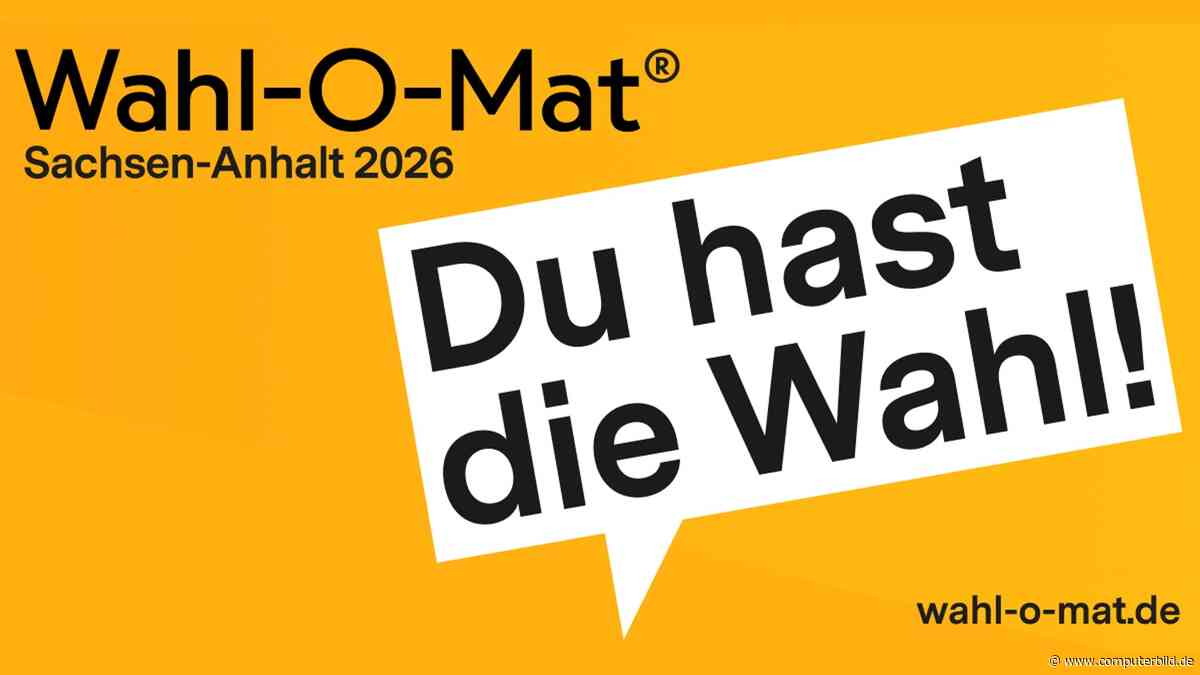 Wahl-O-Mat zur Landtagswahl Sachsen-Anhalt gestartet