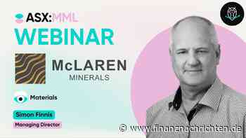 Webinar Replay: McLaren Minerals - CEO Simon Finnis über Titan, Zirkon und Seltene Erden