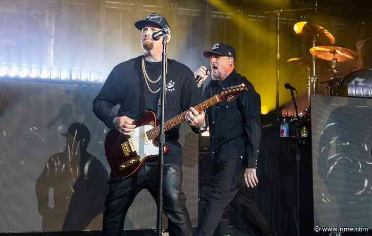 Good Charlotte join Hilary Duff on-stage at Madison Square Garden just hours after the Madden Brothers’ company carried out mass layoffs at US music journalism titles