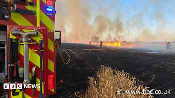 Firefighters praised during a demanding summer