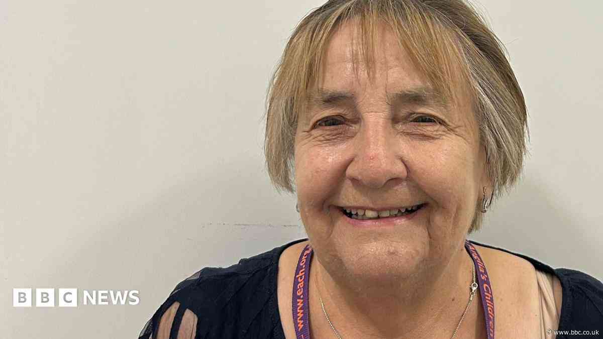 Grandmother volunteers at hospice shop to say thanks