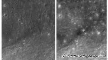 Crash van SpaceX-rakettrap op de maan vanaf aarde nauwelijks zichtbaar