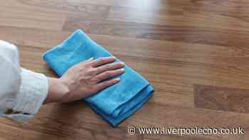 Keep wooden floors dust and scratch-free by wiping them with 1 kitchen staple