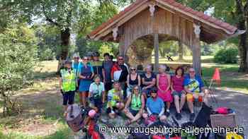 Waldbaden mit Bergblick
