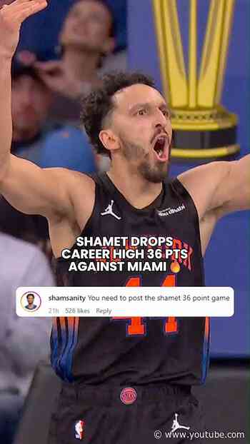 ask you and you shall receive 🫡 #nyknicks #nba #landryshamet