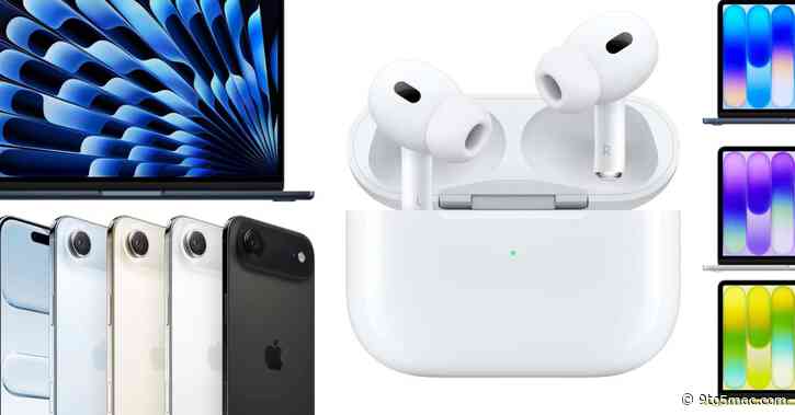 Deals: AirPods Pro 3 now even lower at 25% off, M5 MacBook Air $190 off, iPhone Air $150+ off, more