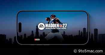 Apple Arcade just added all-new Madden NFL 27, the ultimate football game