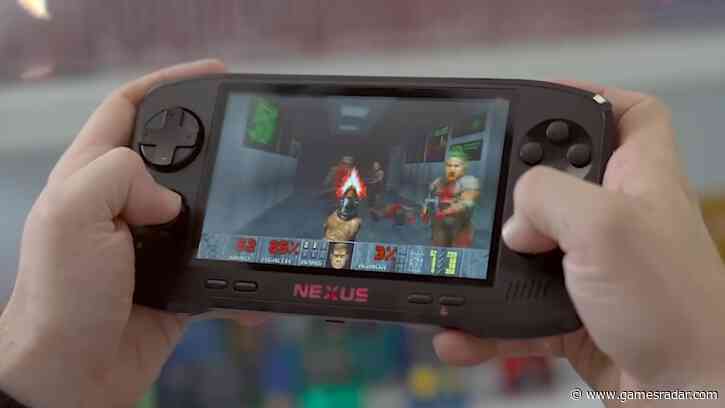 The Evercade will soon run DOOM, and it's even getting its own limited edition Nexus handheld