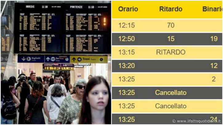 Treni in tilt da e per Milano: ritardi fino a 90 minuti e cancellazioni