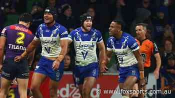 LIVE NRL: Galvin’s solo try stuns as Dogs race ahead after hectic 11-min blitz