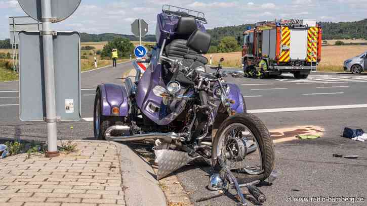Tödlicher Unfall bei Burgpreppach: Trike-Fahrer stirbt, 14-Jähriger schwer verletzt