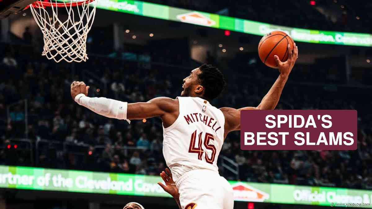 Donovan "SPIDA" Mitchell BEST DUNKS
