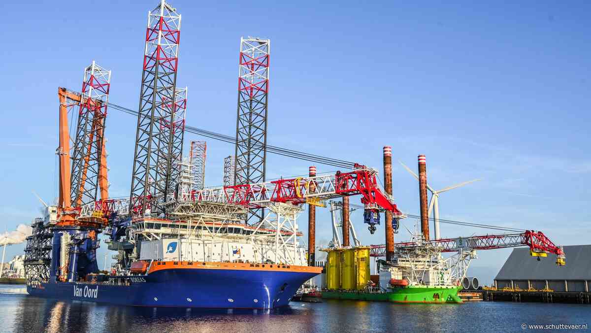 Samenkomst van twee giganten in Eemshaven