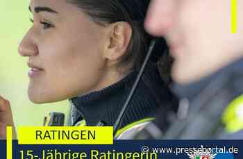 POL-ME: Rücknahme der Fahndung: 15-jährige Ratingerin wohlbehalten angetroffen