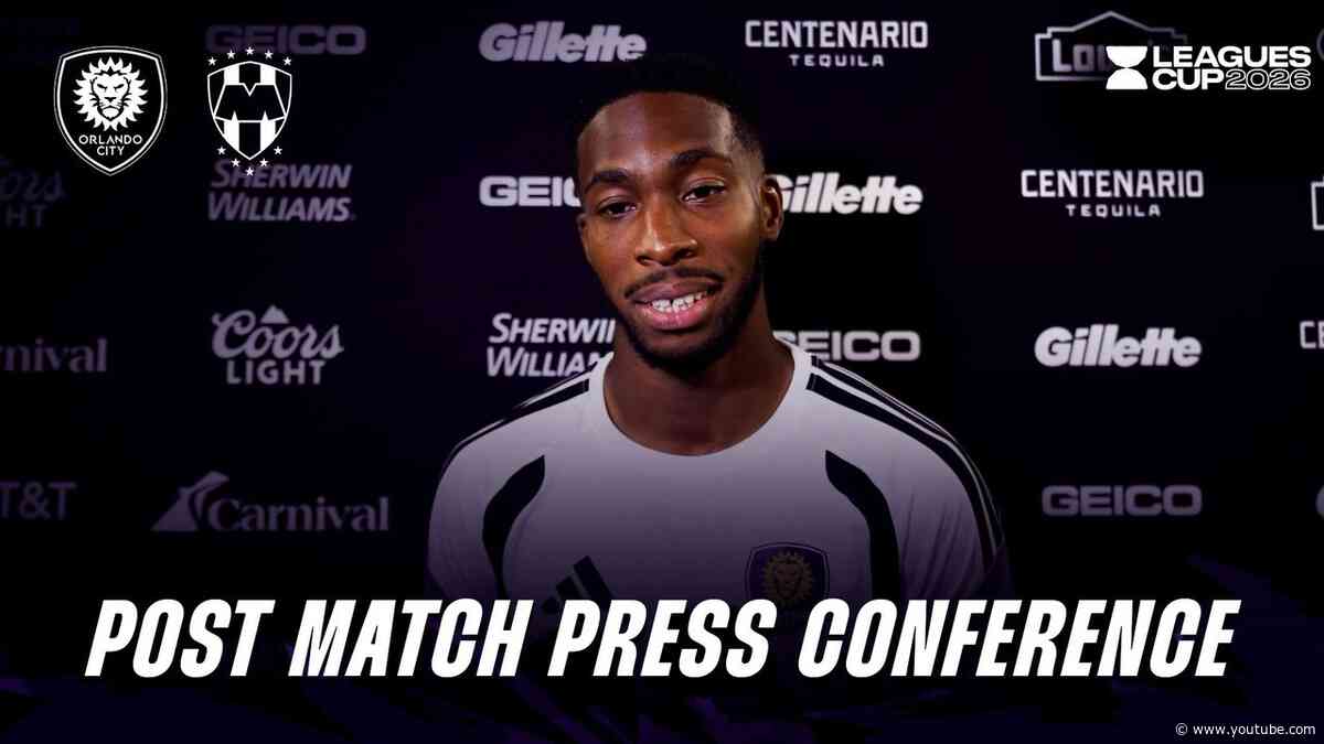 Tyrese Spicer | 2026 Post-Match Comments | Orlando City SC vs C.F. Monterrey