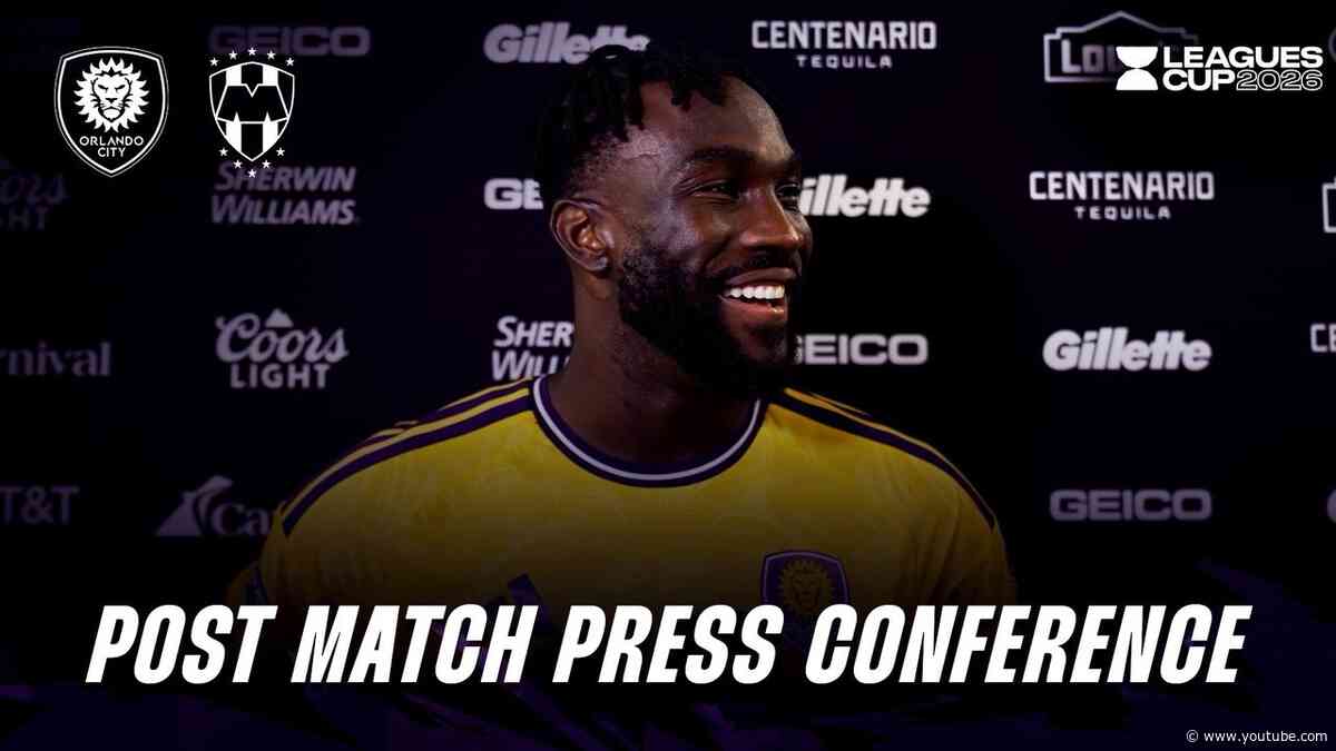 Daryl Dike | 2026 Post-Match Comments | Orlando City SC vs C.F. Monterrey