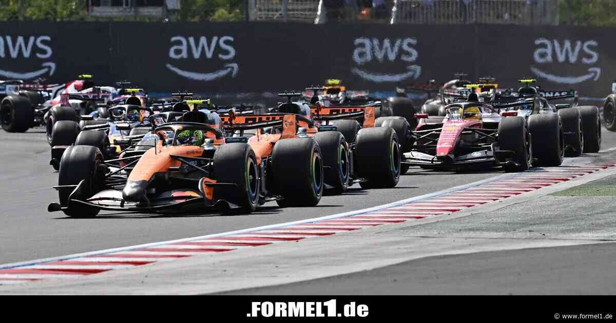 Ehrgeiziges Ziel: Formel-1-Autos sollen weitere 80 Kilo leichter werden