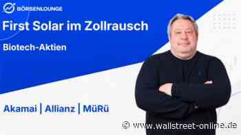 Biotech-Aktien: Akamai: Höhenflug – Allianz: Operativ top – MüRü: Locker bleiben