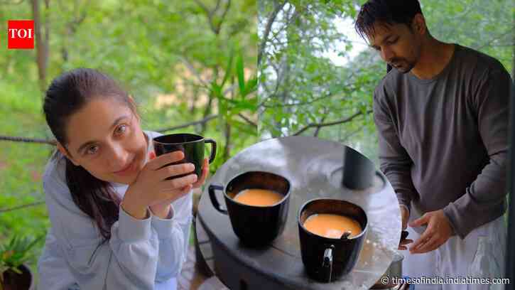 Harshvardhan, Sanjeeda Shaikh spark dating rumours as they post matching PICS from vacay
