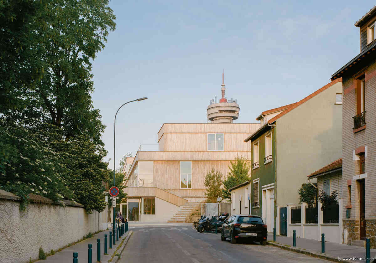 Kicken, kämpfen, klettern - Sporthalle in Paris von Atelier Ramdam