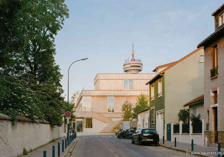 Kicken, kämpfen, klettern - Sporthalle in Paris von Atelier Ramdam
