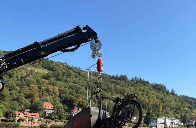 POL-MA: Heidelberg: Außergewöhnlicher Fund bei der Wasserschutzpolizeistation Heidelberg