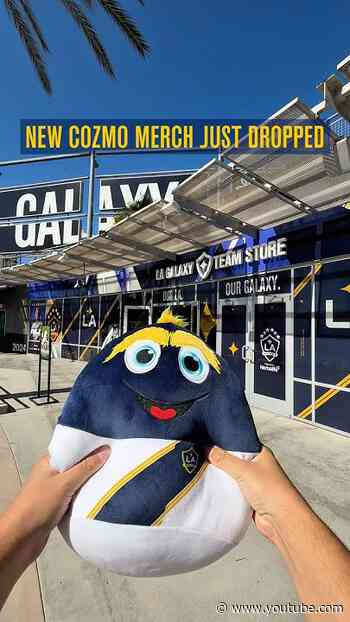 New COZMO Merch Just Landed! 🛸 #lagalaxy #mls