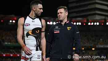 ‘Prove it’: Sam Mitchell urges outclassed Hawks to bounce back after Lions lesson