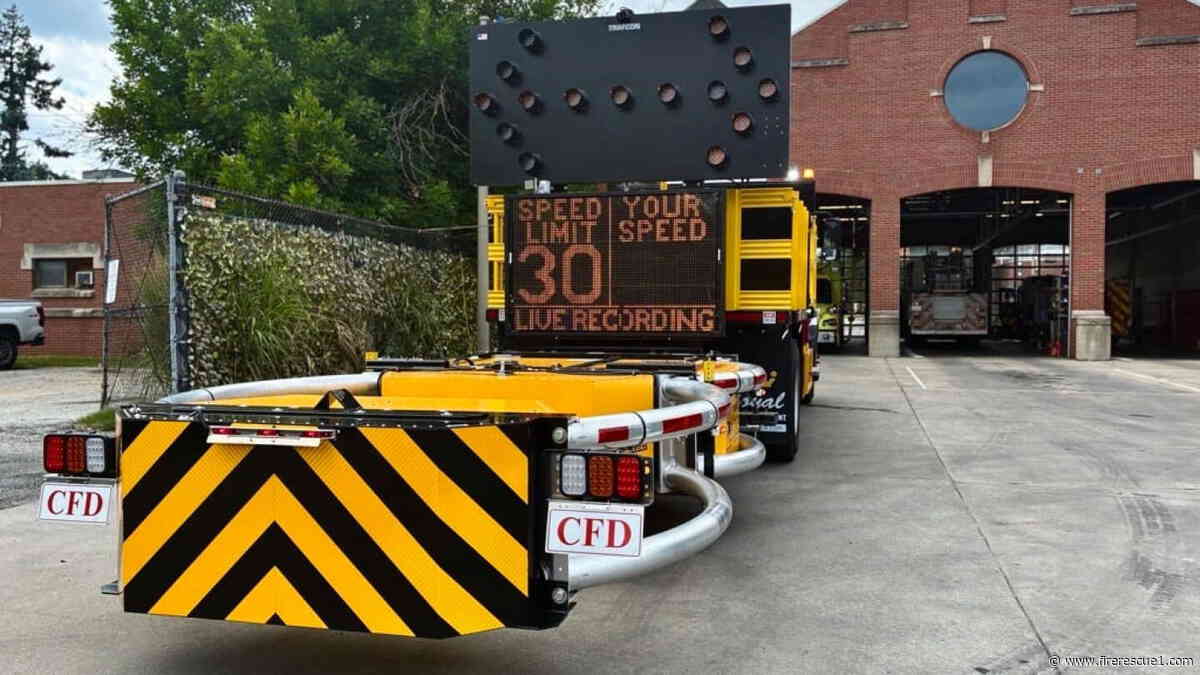 ‘Blocker 1’ puts a barrier between Cleveland firefighters and highway traffic