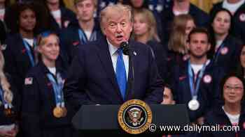 Trump urges lawmakers to pass bill to save college sports... after big trans issue created a stumbling block: 'We have no choice'