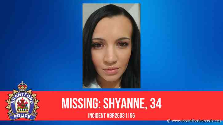 Brantford police issue person alert for woman