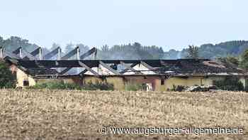 Schweinestall im Kreis Aichach-Friedberg geht in Flammen auf: Was bislang bekannt ist