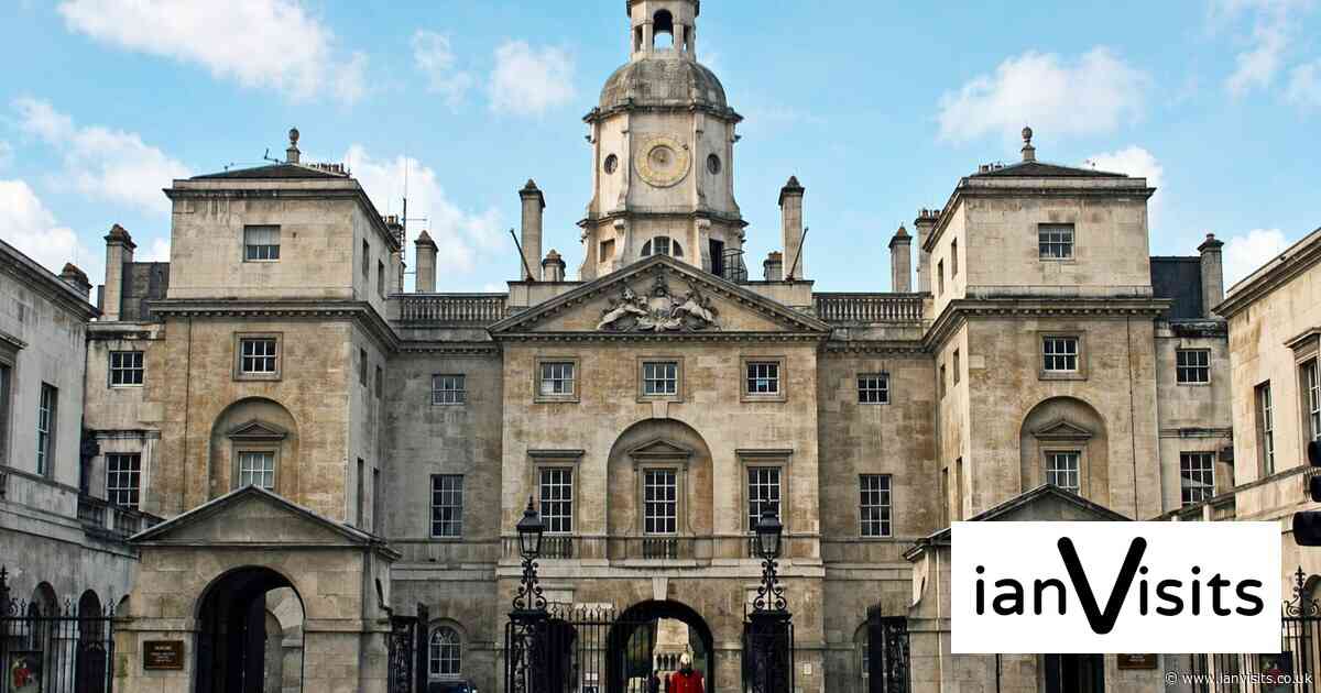 Horse Guards mounted guard suspended for two weeks this August