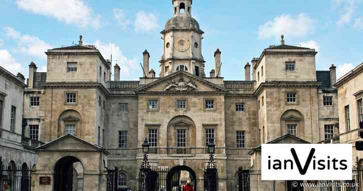 Horse Guards mounted guard suspended for two weeks this August