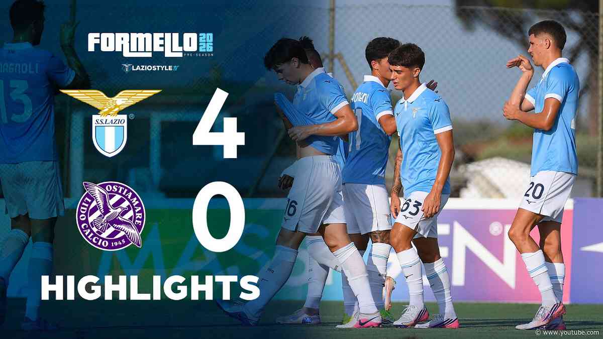 📽️ HIGHLIGHTS LAZIO-OSTIAMARE 4-0