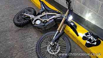 Two men charged after suspected attempted motorbike robbery in Newcastle city centre