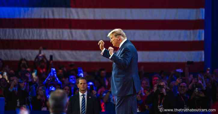Trump Mocks EV Drivers in Vegas Speech, Calls Range Anxiety a "Disease"