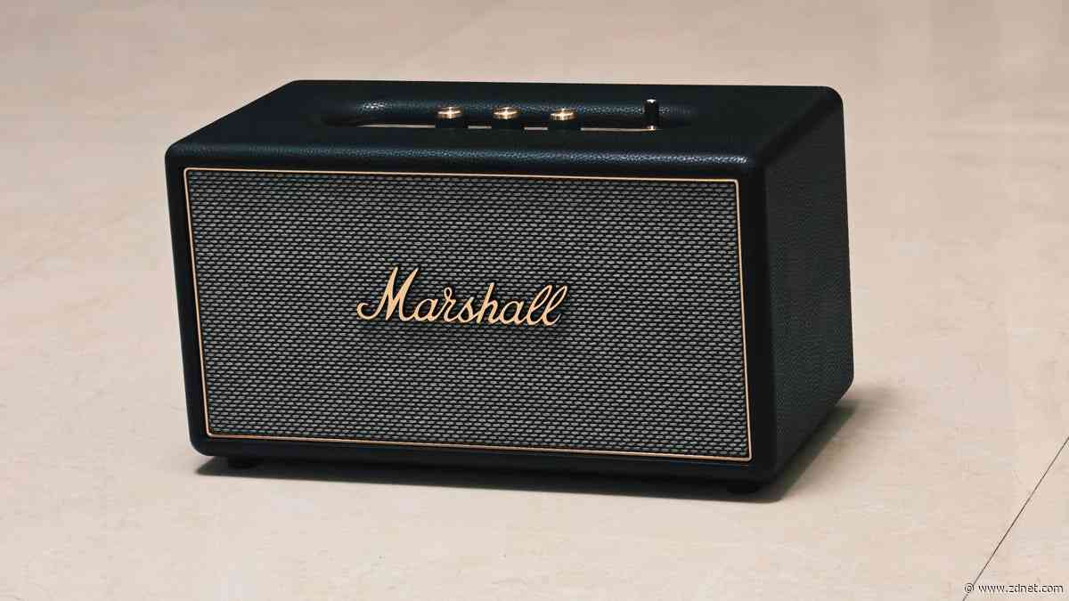 This Bluetooth-only Marshall home speaker sounds so good, I can forgive the missing Wi-Fi