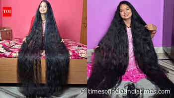 Longest Hair On A Living Woman: Uttarakhand’s Renu Dhariyal sets 271.5 cm record; credits homemade care