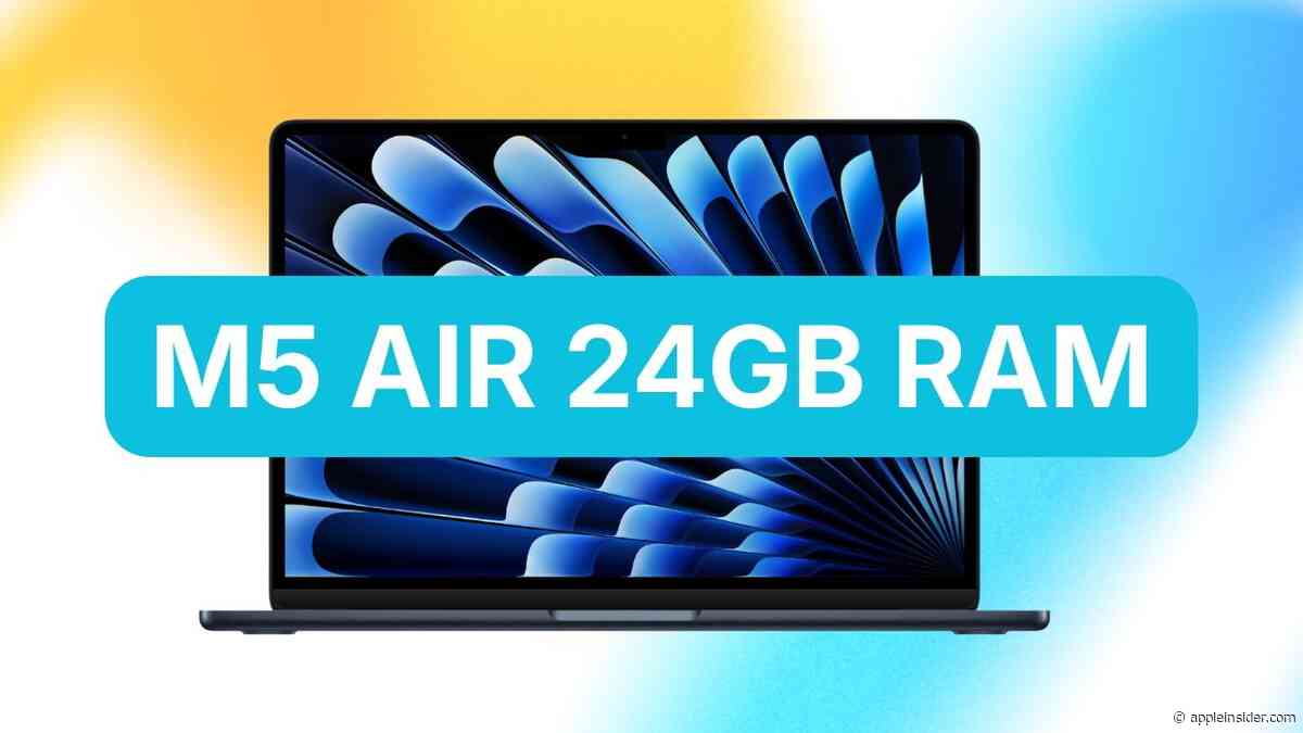 B&H's $1,349 M5 MacBook Air deal with 24GB RAM ends this weekend